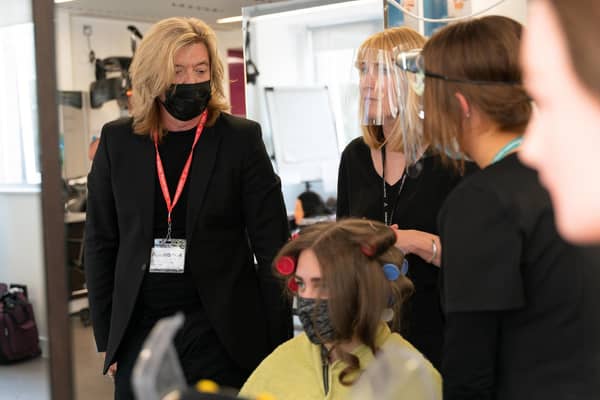 Renowned hairstylist Nicky Clarke at the launch