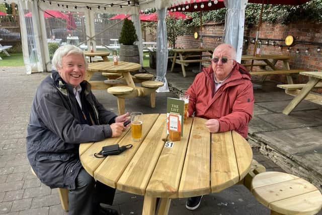 Another look at the James Figgs beer garden