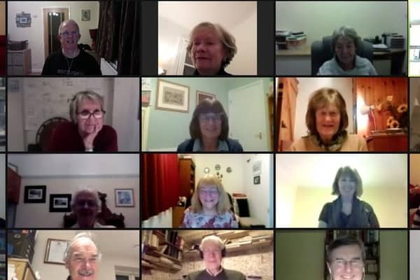 Choir rehearsals - Covid 19 style!