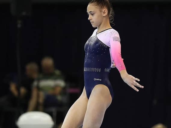 Jessica at the FIG Artistic Gymnastics Junior World Championships on 28 June 2019