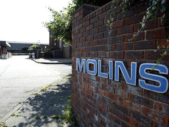 Molins was formerly a big employer in the area