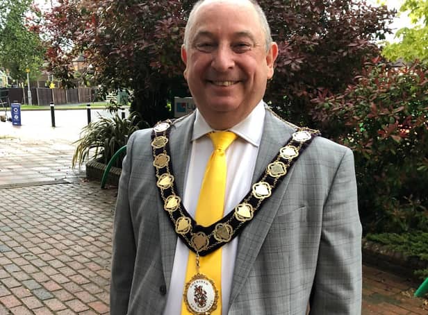 Cllr Mark Roberts is the new Mayor