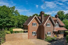 This four-bedroom attractive Rothschild style period house in Tring is on the market