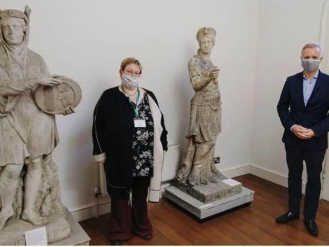 Rob Butler at the Buckinghamshire Museum last week