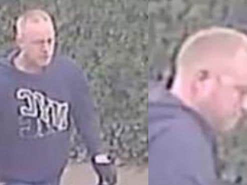 Police in Aylesbury want to speak to this man in connection to a robbery on April 27