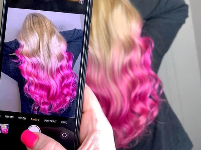 Just some of the amazing colour work done at the salon