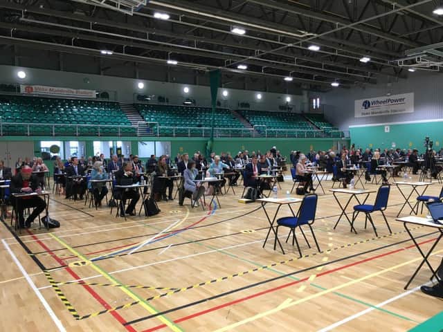Yesterday's 'in-person' Council AGM meeting