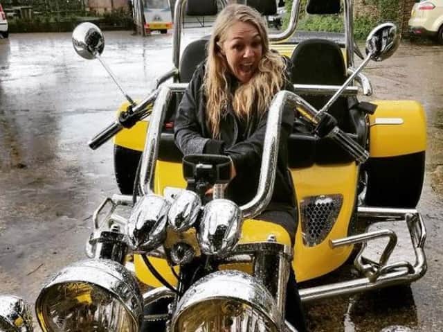 Sophie Morgan on Chiltern Trike Tour