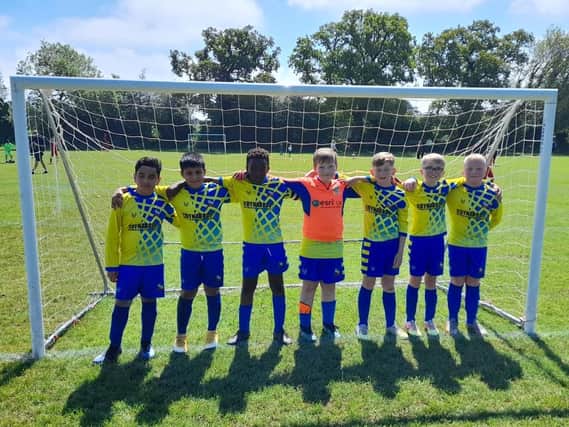The Under 10s enjoyed some close games with Flackwell Heath