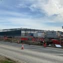 A work in progress, the new Sainsbury's mega store coming to Aylesbury