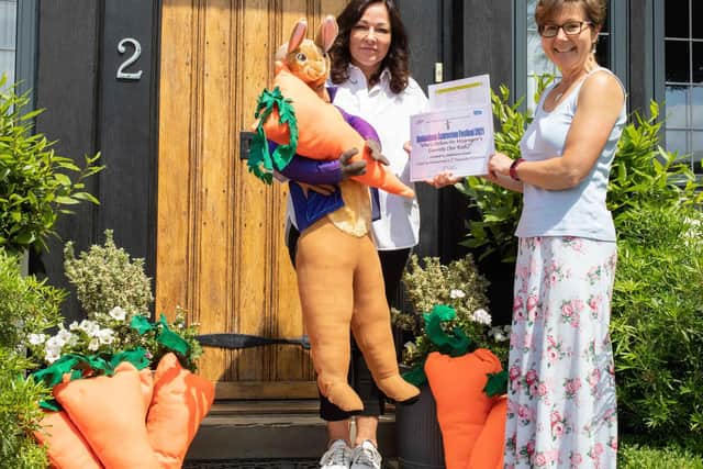 Stephanie Green created Peter Rabbit for her four-year-old grandson Rafi