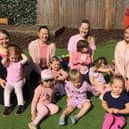 Monkey Puzzle Day Nurseries donned pink and purple to raise money and awareness for The Pepper Foundation