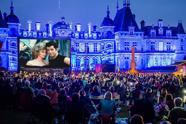 Grease showing at Waddesdon Manor