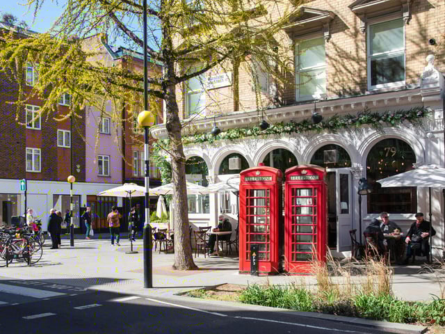 Marylebone Village is a delight to walk through