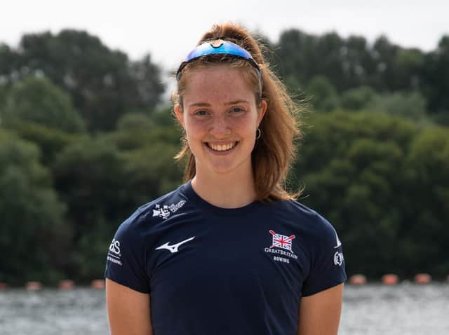 Katherine George (Picture by Izzy Cooper for British Rowing)
