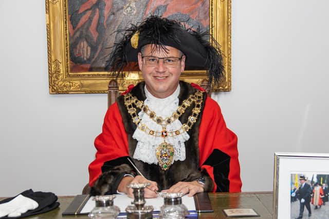 The Mayor of Aylesbury, cllr Anders Christensen