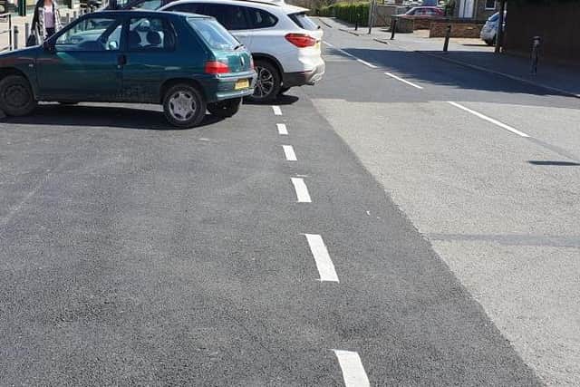 Example of road surface repair using 'Plane and Patch'