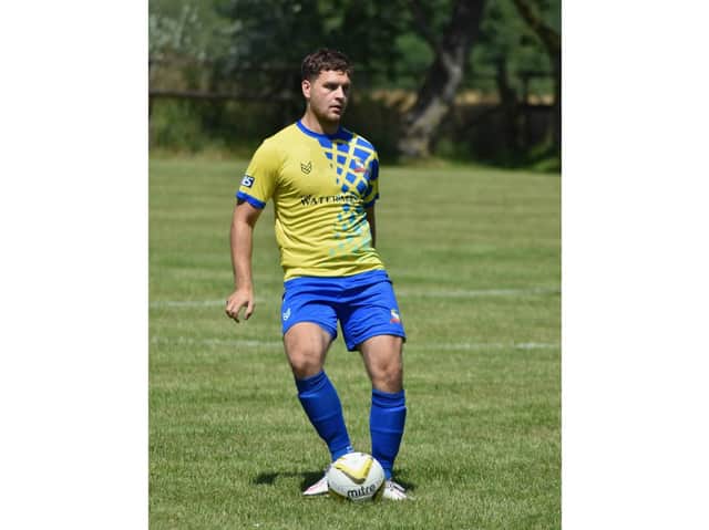 Aylesbury Vale Dynamos' scorer Paolo Bagatti
