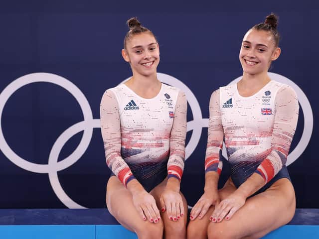 Jessica and Jennifer Gadirova (Picture Getty Images)