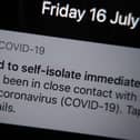 nearly 7,000 people were told to self-isolate