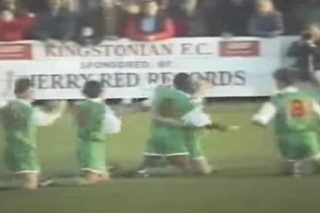 Aylesbury United in the 1995 FA Cup