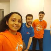 Metro Bank fundraisers from Bucks