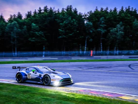 Ross Gunn and his Garage 59 Aston Martin team mates finished the Spa 24 Hours in third position (Picture SRO)