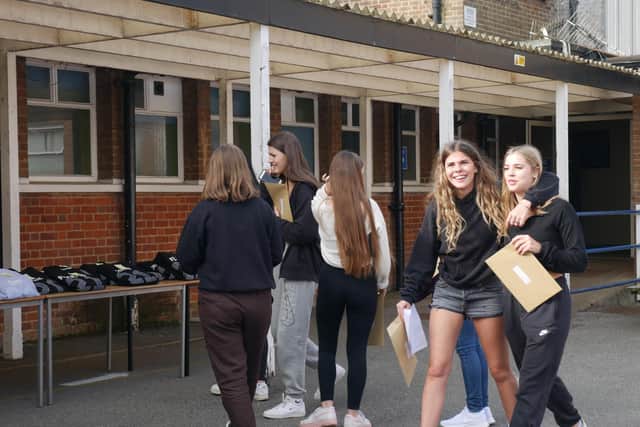 Students at Tring School celebrate 'excellent' results (C) Tring School