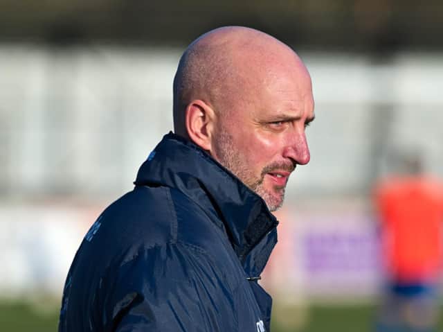 Aylesbury United manager Ben Williams