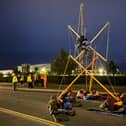 Climate activists blockade Arla's factory in Aylesbury (C) Andrea Domeniconi