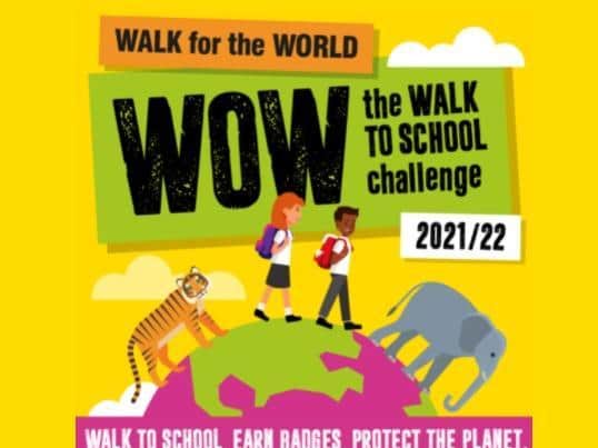 Many Buckinghamshire schools take part in the WOW tracker programme that rewards children for travelling by more sustainable travel modes