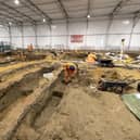 The medieval remains found in Aylesbury