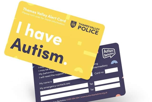 Autism Alert Cards are being rolled out in Bucks, following a successful pilot scheme in Berks
