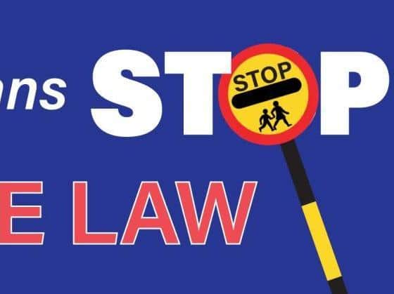 Stop means Stop' campaign graphic by Bucks Council