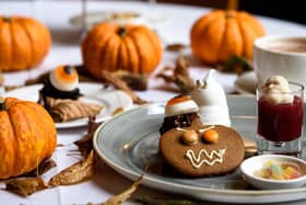Pascale Cumberbatch (C) - Halloween afternoon tea, Waddesdon Manor
