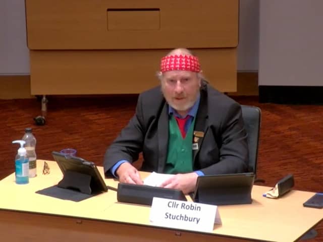Councillor Robin Stuchbury