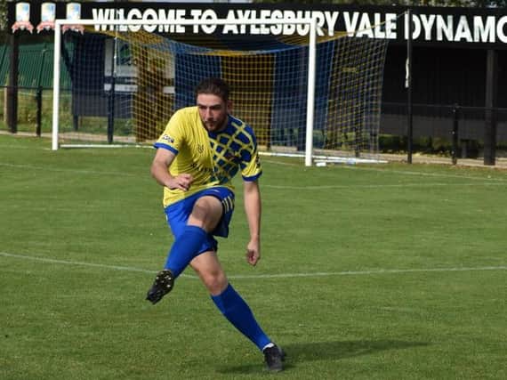 Jack Hodgins put in a Man of the Match performance in Aylesbury Vale Dynamos' FA Vase game with London Tigers