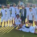 Champions Buckinghamshire Under 25s celebrate