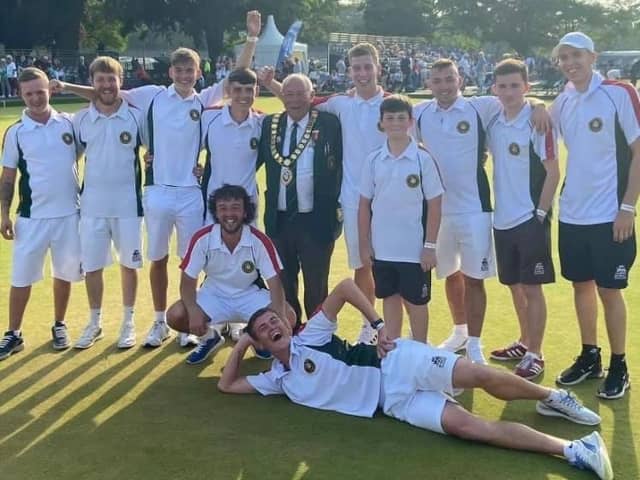 Champions Buckinghamshire Under 25s celebrate