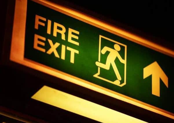 Many public buildings don't meet fire safety regulations