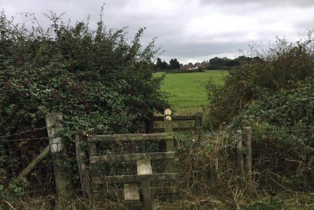 The Cross Bucks Way crosses the site