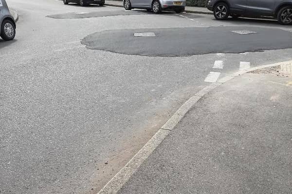 surfacing work which has upset residents