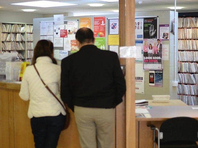 Just over 53% of GP appointments are being completed in-person in Bucks