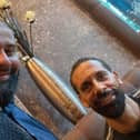 Rio Ferdinand in Aylesbury