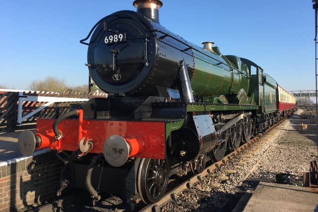 The train in Aylesbury Vale will be used for the new Harry Potter series