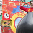 Captain Calamity will attempt to enter a giant balloon, photo from Jonathan Hipkiss