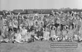 Haydon Abbey School's sports day in the 1970s