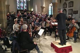 AMCHOR rehearsal at St Mary's