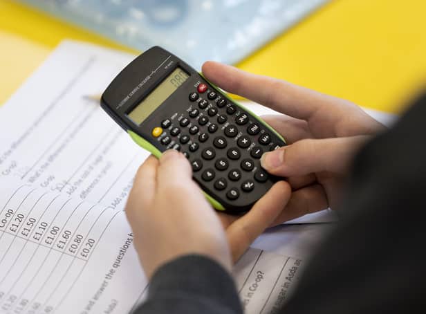 calculator  (Photo by Matthew Horwood/Getty Images)