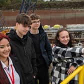 Young people at the last open day event in 2022